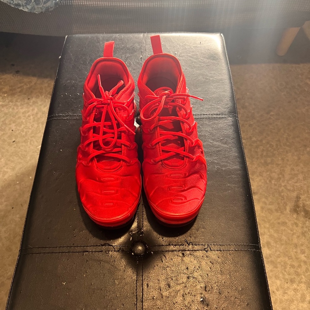 Nike Bold Red Athletic Shoes